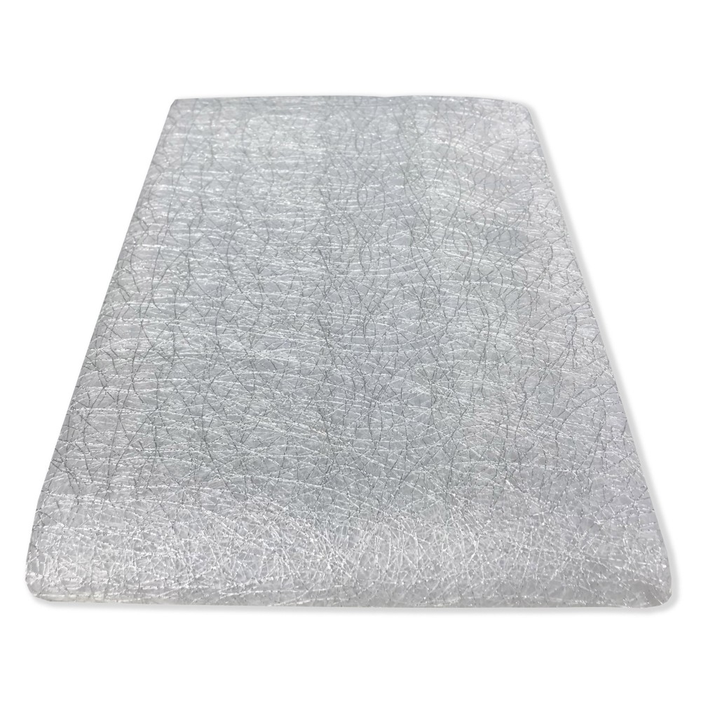 PAR DE CORTINAS DE CRISTAL DE HADAS BLANCAS ORGANZA MIL HILOS