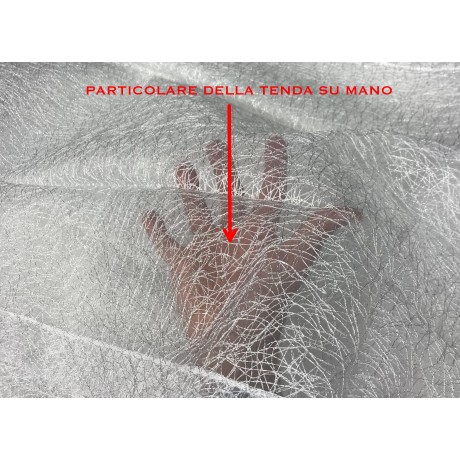 PAIRE GOUTTE VERRE DE FÉE BLANC