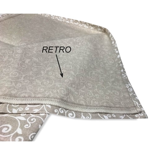 HANDTUCH EINRICHTUNGSBEZUG GRAN SCHAL TAGESDECKE SOFABEZUG STOFF DORY ARABESQUE WEISS