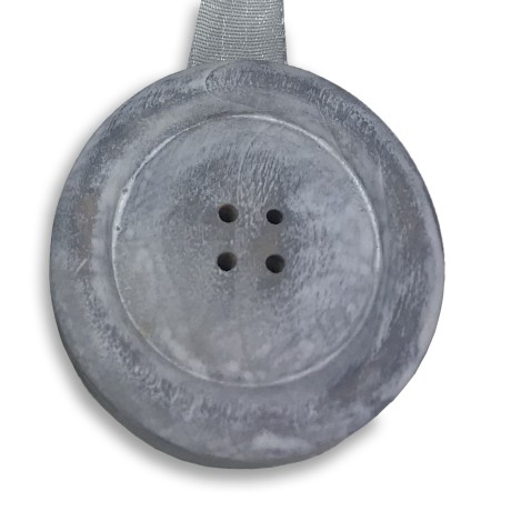 MAGNET HOLZ GARDINENSTOPPER MAGNETE FÜR VORHÄNGE KRAWATTENKNOPF GRAU