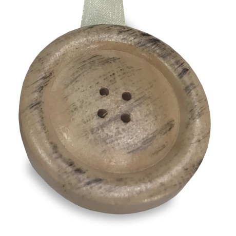 MAGNET HOLZ GARDINENSTOPPER MAGNETE FÜR VORHÄNGE KRAWATTE BEIGE KNOPF