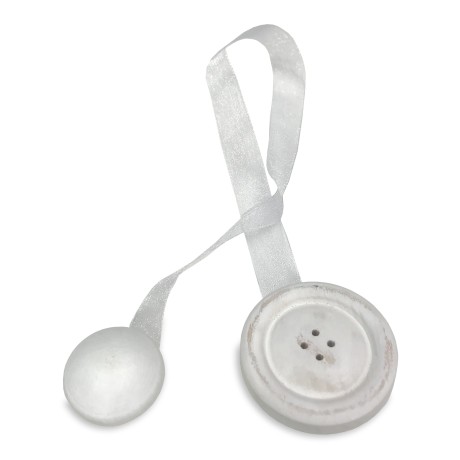 MAGNET WOODEN CURTAIN STOPPER MAGNETS FOR CURTAINS TIE UP WHITE BUTTON