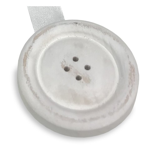 MAGNET HOLZ GARDINENSTOPPER MAGNETE FÜR VORHÄNGE BINDEN WEISSEN KNOPF