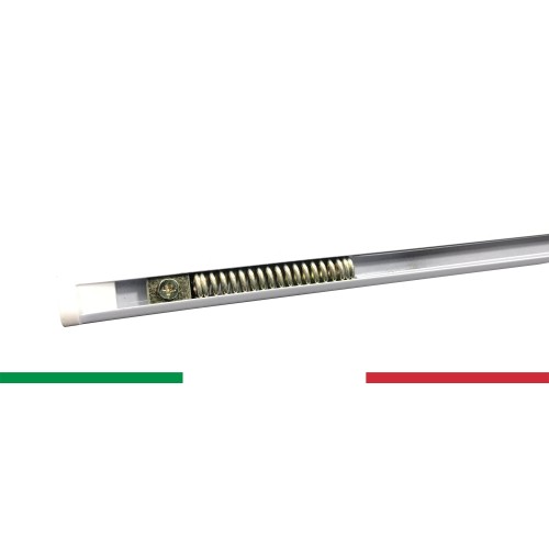 GARDINENSTANGE FIXXY © WEISS FEDER EINSTELLBARER DRUCK FÜR ALLE ARTEN VON VORHÄNGEN