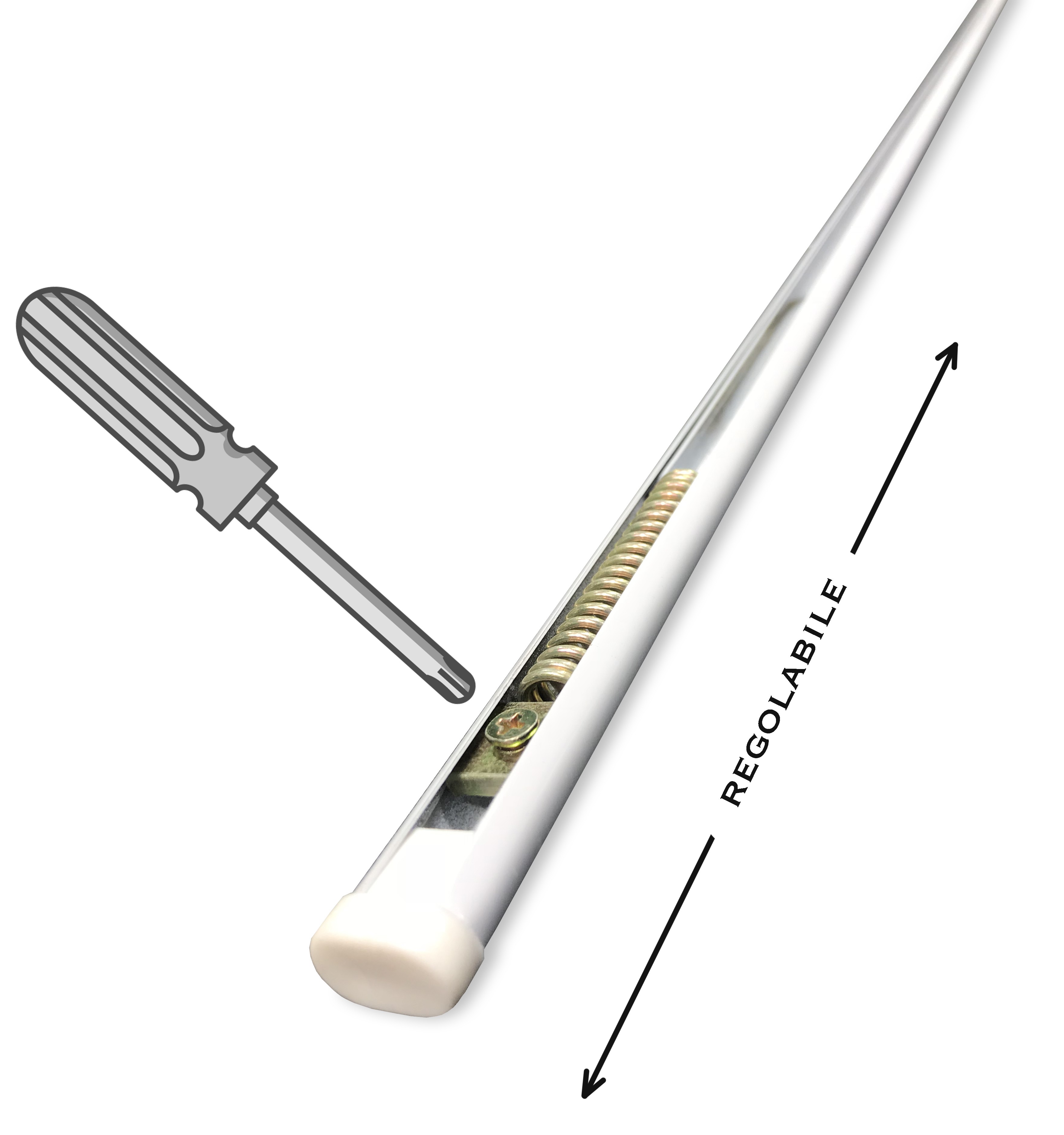 asta per tenda finestra