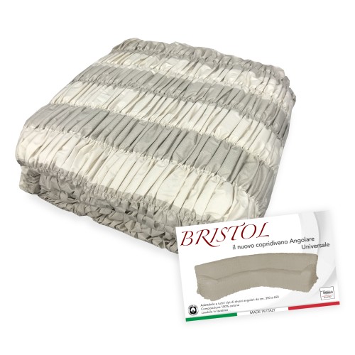 UNIVERSAL-ECKSOFABEZUG BRISTOL RIGONE BEIGE