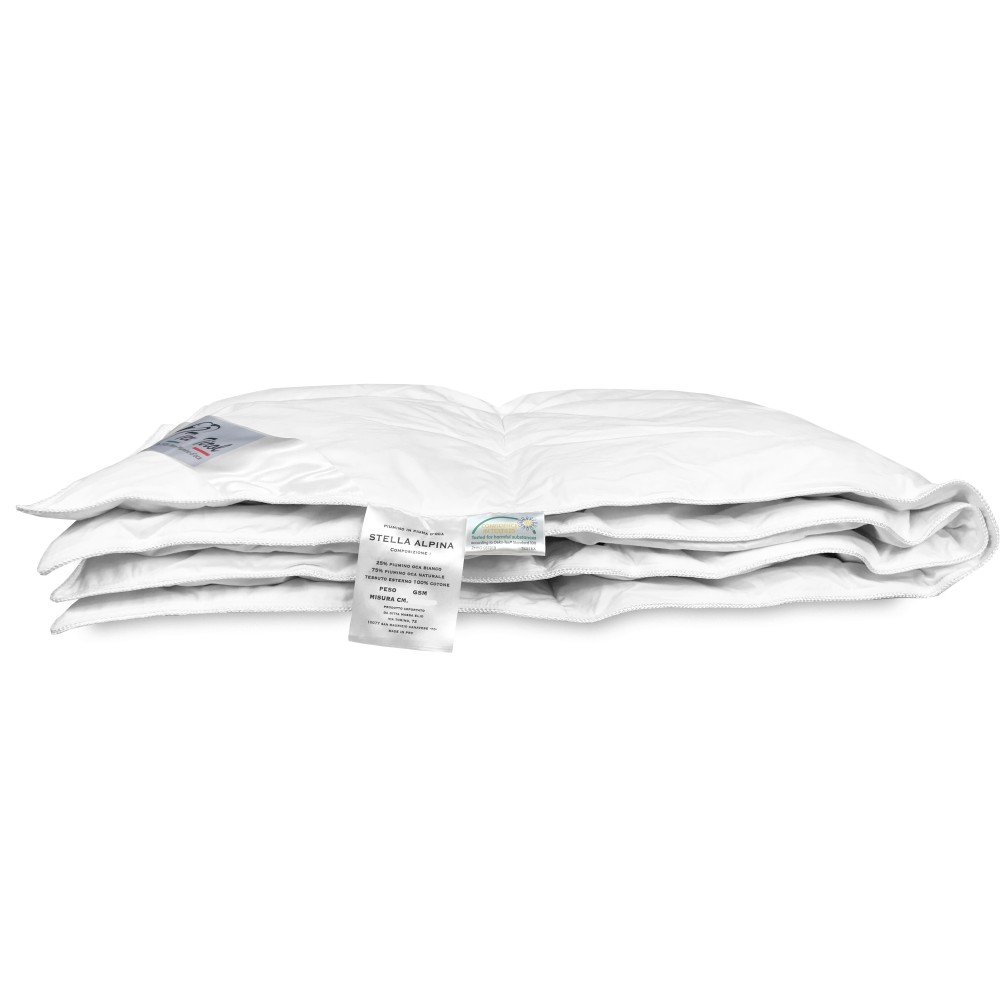 TEX TIROL © STELLA ALPINA LIGHT BETTDECKE 100% GÄNSEDAUNENJACKE LIGHT Sommer DOUBLE