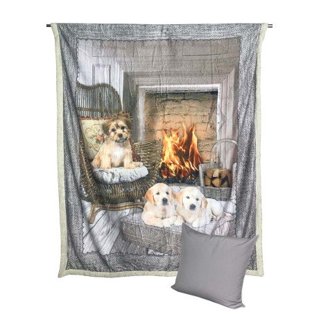 SHERPA FLEECE BLANKET...