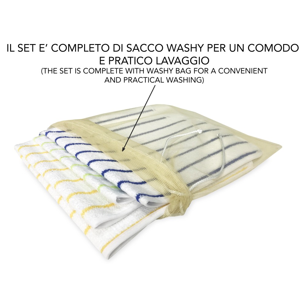 Lot de 3 bavoirs imperméables pour adulte LOUIS © avec lacets anti-taches taille SMALL complet avec sac de lavage