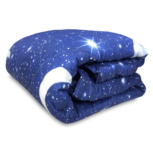 KOT © QUILT STARRY SKY LUNAR MOON made in Italy PURE cotton