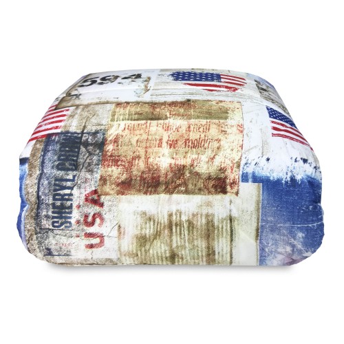 FLAG BOW © QUILT in modern style DUVET made in Italy