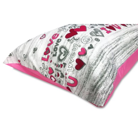 LOVE Microfiber Duvet Cover...