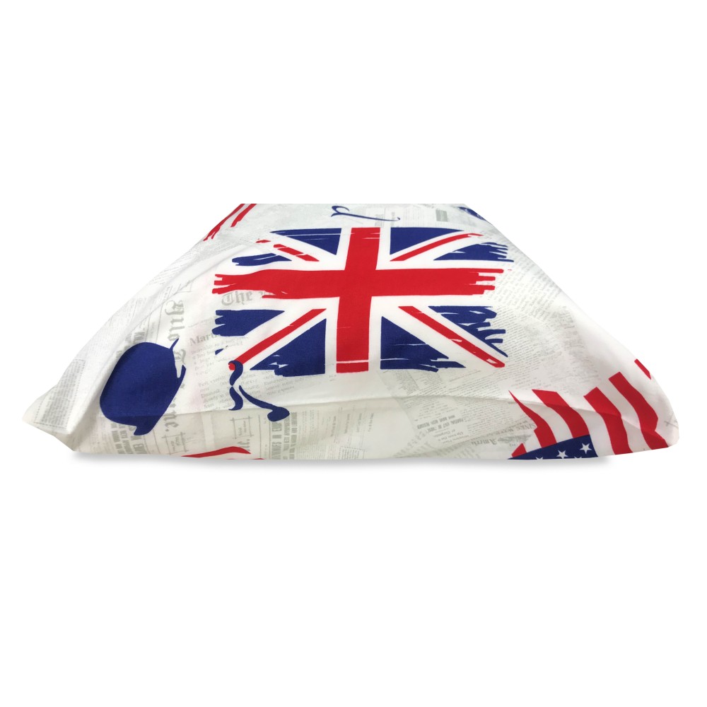 HOUSSE DE COUETTE KAMOMILLA DRAPEAU ANGLAIS AMÉRICAIN