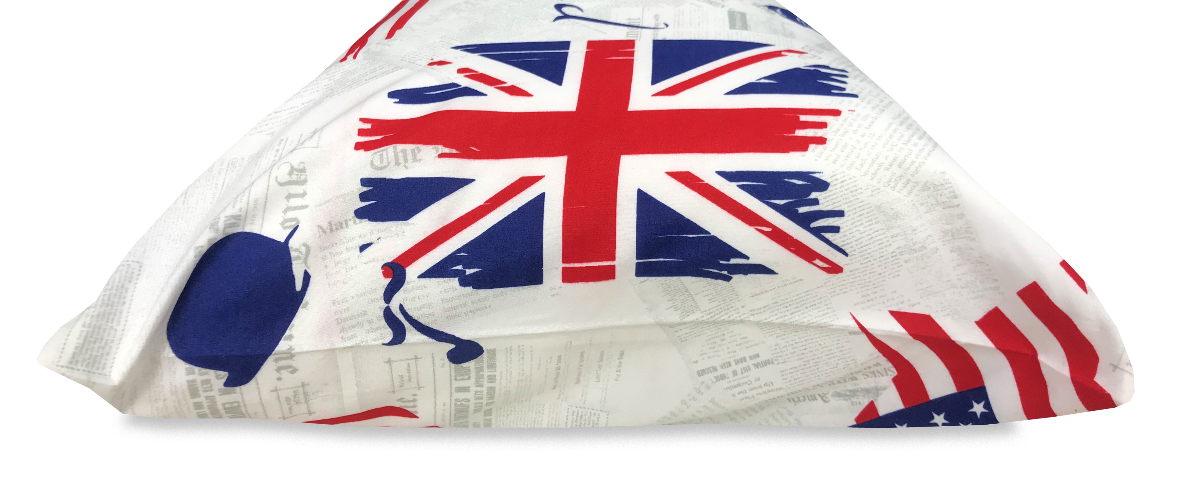 HOUSSE DE COUETTE KAMOMILLA DRAPEAU ANGLAIS AMÉRICAIN Mesure UNIQUE DE