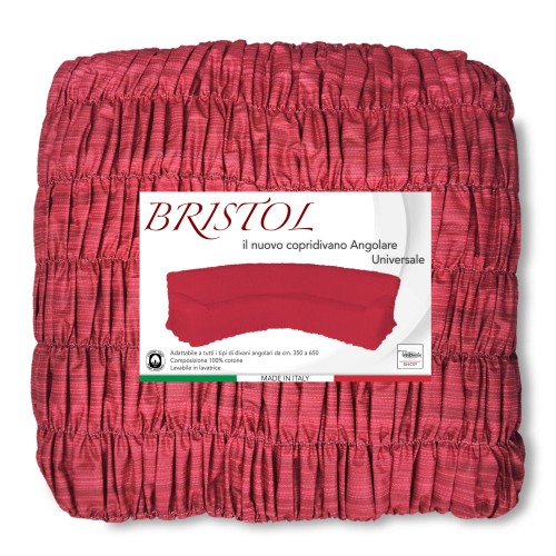 COPRIDIVANO Angolare UNIVERSALE BRISTOL BORDÒ Unito