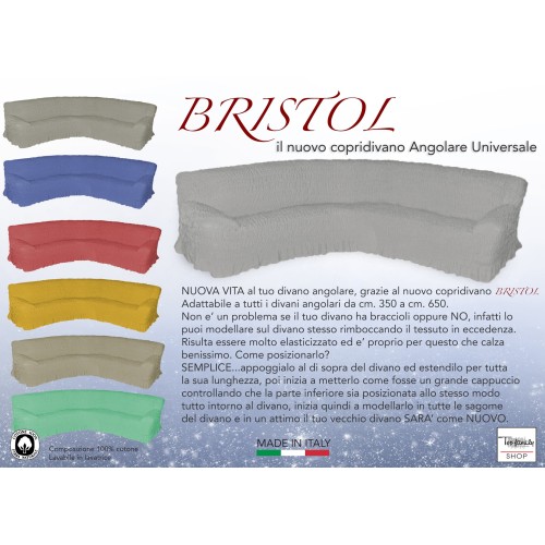 Funda de sofá esquinero UNIVERSAL BRISTOL BORDÒ Unito