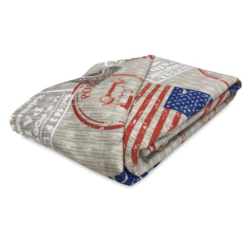 AMERICAN AMERICAN AMERICAN MICROFIBER DUVET COVER