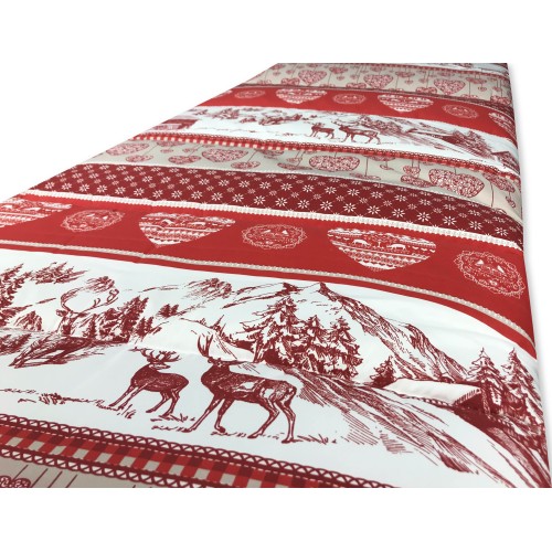 QUILT TYROLEAN BOW © GERMAGNANO red DUVET made in Italy