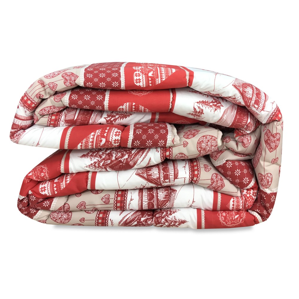 QUILT TYROLEAN BOW © GERMAGNANO red DUVET made in Italy