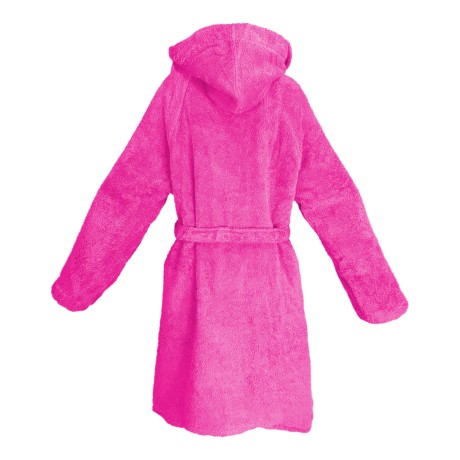 Albornoz de rizo para niñas y niñas