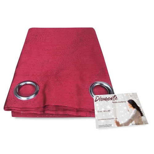 TENTE SOLIDE DIAMANT DE COULEUR BOURGOGNE CM. 140X280 EMBALLÉ