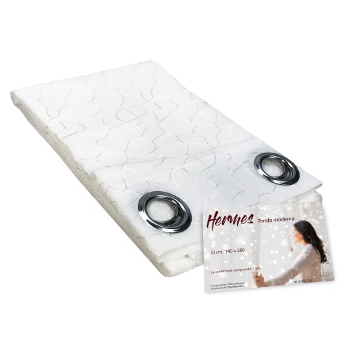VORHANG VORHANG TERMES weiß cm. 140X280 VERPACKT