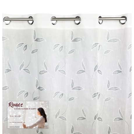 Rideau Ramos gris 140 x 280...