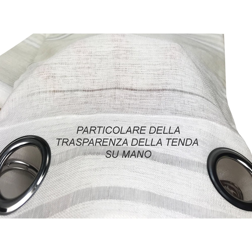 CURTAIN CURTAIN STRIPY cream CM. 140X280 PACKAGED