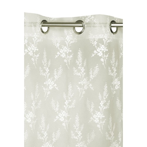 VORHANG ISABEL creme cm. 140X280 AUS JACQUARD-SPITZE